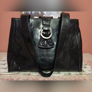 VTG M London Leather Tote
